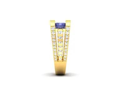 Women Ring  Render 3dm STL OBJ FBX Details 3D print model 173