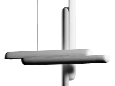 Lee Broom Gemini Pendant Lamp 3D model