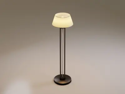 Low-Poly 2 Floor Lamps Low-poly 3D model