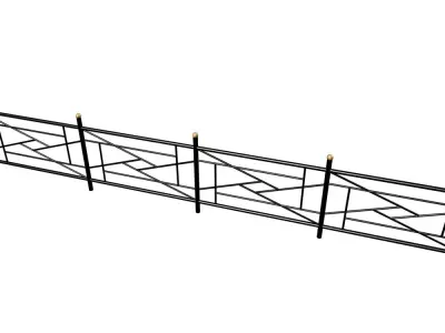 Fence 07 3D model