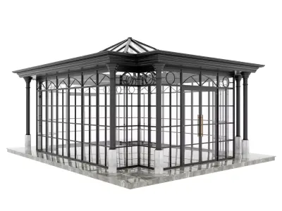 Winter Garden 3D model