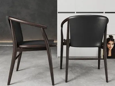Chair Jens SJ61B 3D model