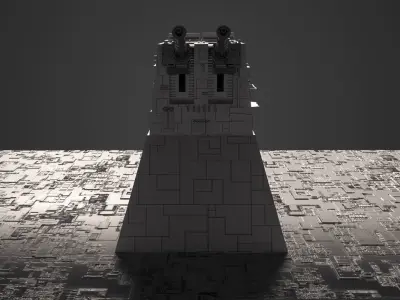 Death Star Canon 3D model
