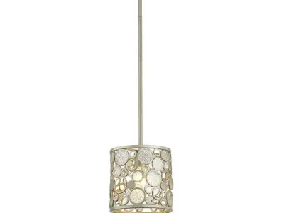 Mcguire 1 - Light Single Drum Pendant - 2 colour 3D model