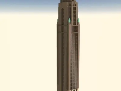 Bush Tower 3D print model