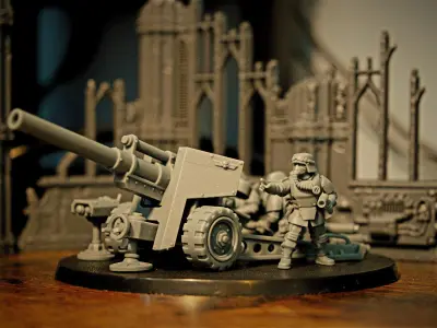 Universal Guard - Support Guns 3D print model