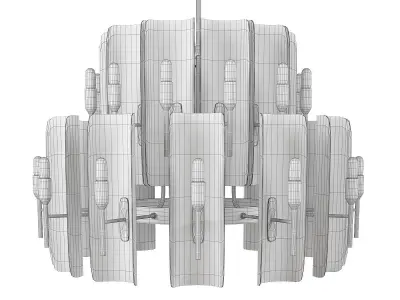 CHANDELIER BY FONTANA ARTE Low-poly 3D model