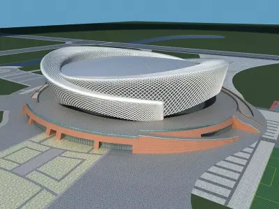 Stadium 7 3D model