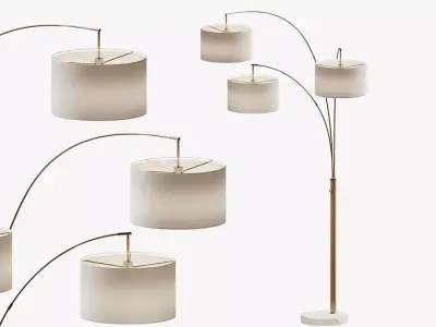 Felice Smart Enabled Floor Lamp 3D model