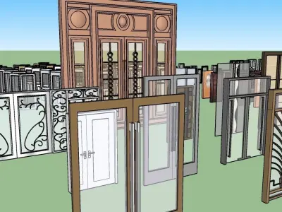Doors and Windows for Sketchup 3D model
