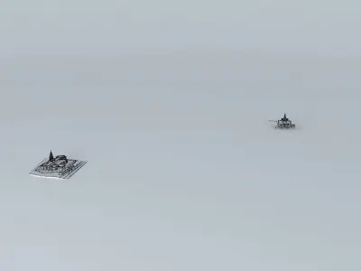 LDS., Temple Monterrey Mexico Templo Mormon, 110th. operating... Free 3D model