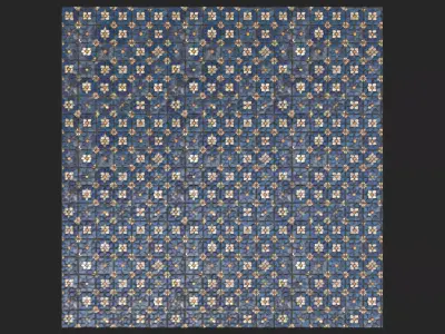 Blue Tiles - Texture Texture