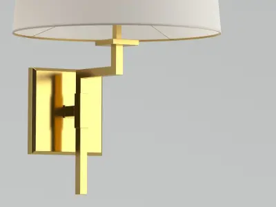 Lamp 166 two lamps 3D model