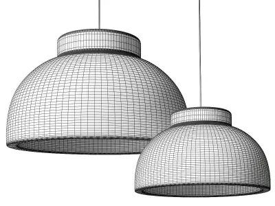 Grain Pendant Lamp 3D model