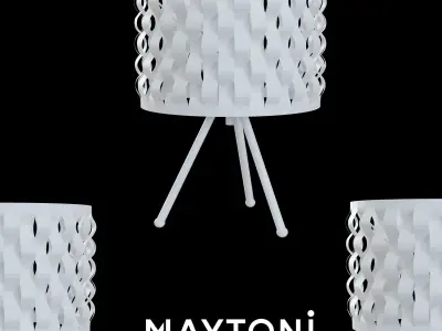 Table lamp Delicate MOD196-TL-01-W Maytoni Modern Free 3D model