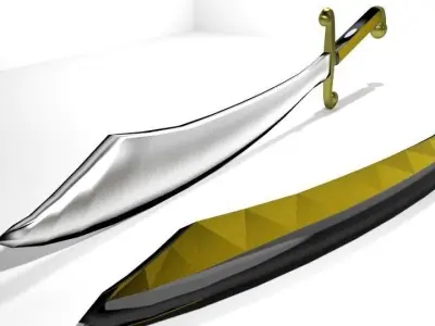 Sword - Tang 3D model