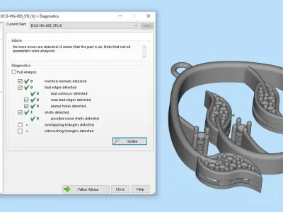 Half set 005 3D print model