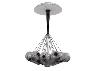 2819 Cluster 3D model