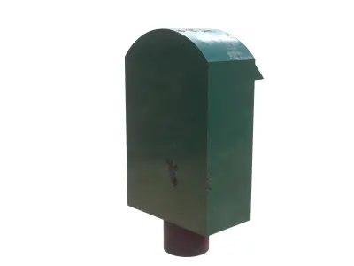 Hong Kong Postbox 3D model
