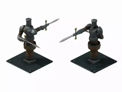 Wicked Creator - Training dummy 3D model