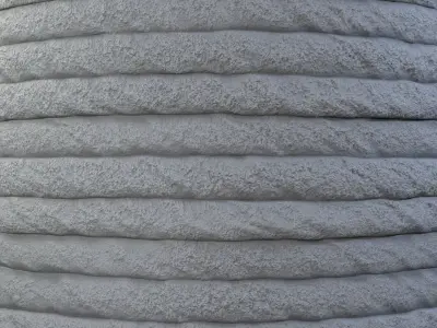 3D Printed Concrete Wall Substance PBR Material and textures Texture