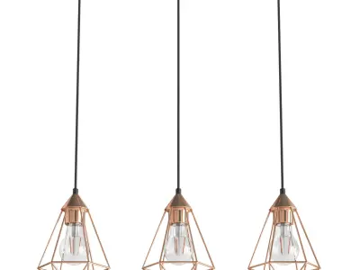 Byron grid lamp 3D model