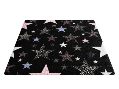 Kids Carpet Set 25 3D model