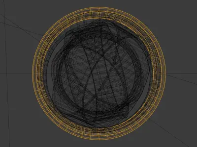 Rotating Rings 3D model