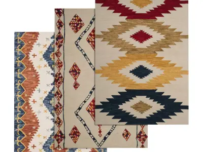 Rug Set 48 3D model