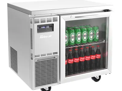 Under counter Turbo air 3D model