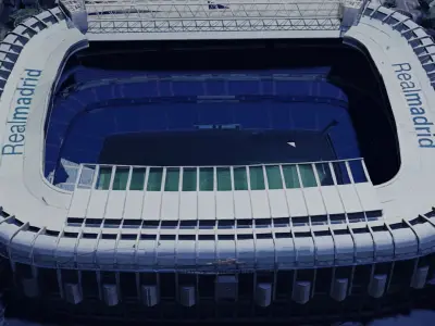 Santiago Bernabeu 3D model