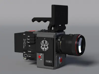  Movie Director with Video Production Equipment Collection 