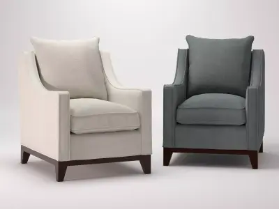 Presidio armchair 3D model