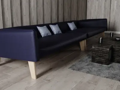 Sofa Set - Home Furniture 10 3D model