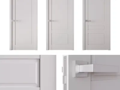 Doors Belgravia Siena Dg 3D model