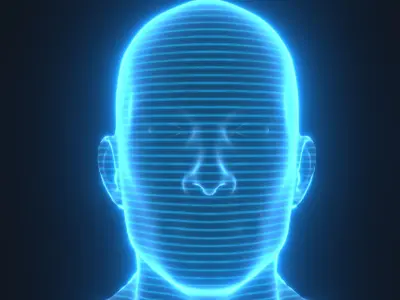 Human Hologram Male and Female 3D Model Collection 3D Model Pack