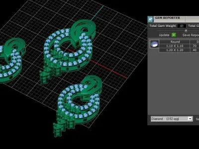 Half set 009 3D print model