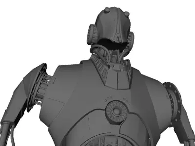 Robot Droid 3D model