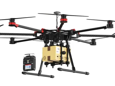 Three Detailed Drones Delivery 