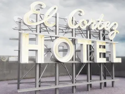 street elements 45 am162 3D model