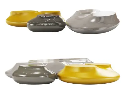 roche bobois cute cut cocktail table 3D model