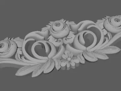 dekor ornament 3D model 101