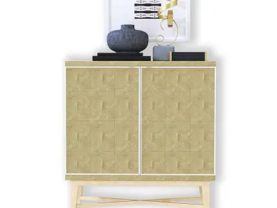  Seymour Bar Cabinet Century Furniture 3D model