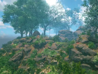 Low poly Rock and Soil Collection 210319 Low-poly 3D model