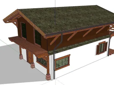 Creative Design-Holiday Cabin-042 3D model