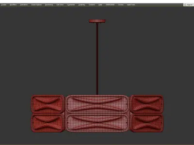 HOUSE SIGH ROUND Low-poly 3D model