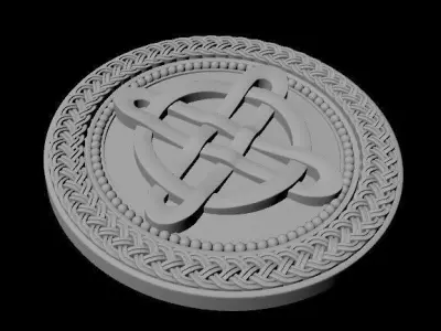 rosette dekor 3D model 17