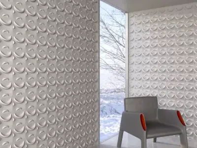 wall panel 064 AM147 3D model