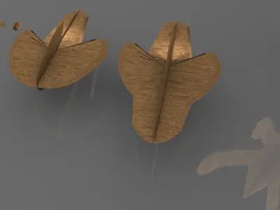 Heneturianer Pack 1 Low-poly 3D model