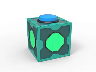 Meeseeks box from Rick and Morty 3D print model